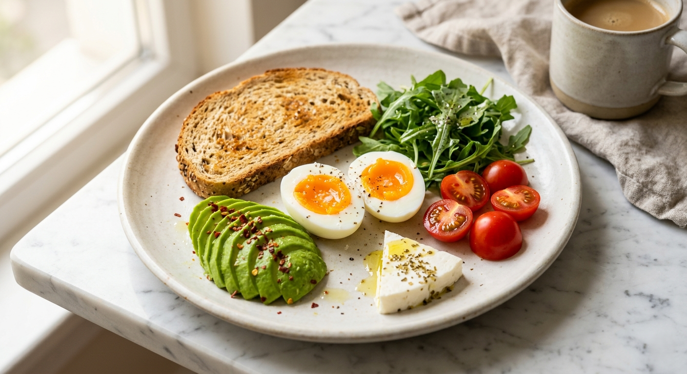 Fit Kahvaltı Tabağı